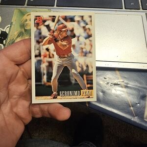 Geronimo Pena baseball card